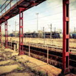 08.04.2018 Kielce. Dawna lokomotywownia na Herbach / Robert Felczak / Radio Kielce