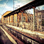 08.04.2018 Kielce. Dawna lokomotywownia na Herbach / Robert Felczak / Radio Kielce