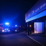 10.03.2020 Kielce. Akcja straży pożarnej w KCK / Wiktor Taszłow / Radio Kielce