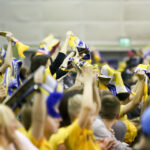 28.11.2015 Vive Tauron Kielce - Vardar Skopje. Kibice Vive / Stanisław Blinstrub / Radio Kielce