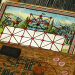 Zestaw gier na ekspozycji Muzeum Zabawek i Zabawy / Muzeum Zabawek i Zabawy