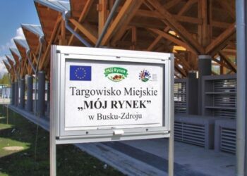 Targowisko Miejskie "Mój Rynek" w Busku-Zdroju / UMiG Busko-Zdrój