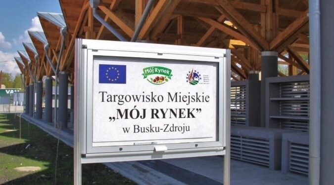 Targowisko Miejskie "Mój Rynek" w Busku-Zdroju / UMiG Busko-Zdrój