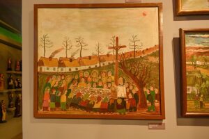 Tradycja święcenia pokarmów na obrazie Tadeusza Żaka / Muzeum Narodowe w Kielcach