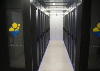 Serwerownia w Parku Naukowo-Technologicznych w Opolu / UM Opola