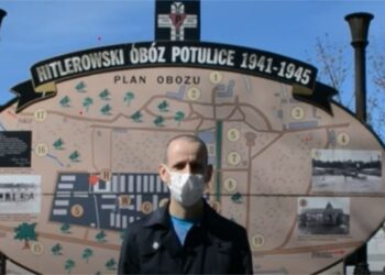 Kadr filmu dokumentalnego o niemieckim hitlerowskim obozie w Potulicach / YouTube