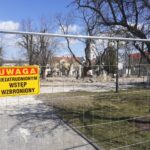 06.04.2020. Włoszczowa. Prace na Placu Wolności / Dionizy Krawczyński / Radio Kielce