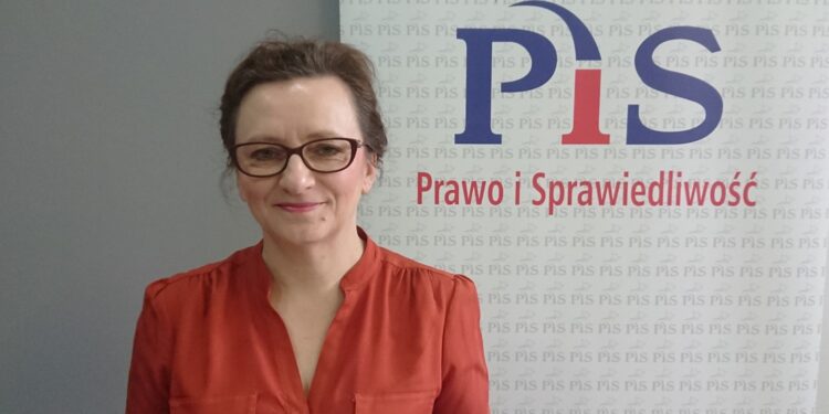 14.04.2020. Starachowice. Na zdjęciu: Agata Wojtyszek - poseł PiS / Anna Głąb / Radio Kielce
