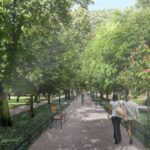 Kielce. Park miejski im. Stanisława Staszica - wizualizacja / UM Kielce