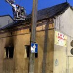 06.04.2020. Staszów. Pożar domu jednorodzinnego / PSP Staszów