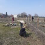 12.04.2020 Gorzków. Ogród biblijny / Agnieszka Kula-Kielian - kierownik placówki Caritas w Gorzkowie