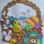 13.04.2020 Jędrzejów. Kartki przesłane na konkurs „Kartka wielkanocna Miśka Zdziśka” / Dariusz Lisowski