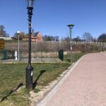 05.04.2020. Sandomierz. Puste ulice i parki / Grażyna Szlęzak-Wójcik / Radio Kielce