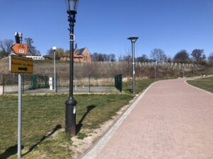05.04.2020. Sandomierz. Puste ulice i parki / Grażyna Szlęzak-Wójcik / Radio Kielce