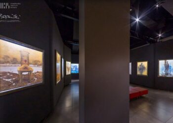 Wirtualne zwiedzanie Galerii Zdzisława Beksińskiego / nck.krakow.pl / screen