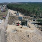 10.04.2020 Kozia Wieś. Budowa wiaduktu nad torami / Jarosław Kubalski / Radio Kielce