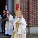 12.04.2020 Sandomierz. Msza święta rezurekcyjna pod przewodnictwem biskupa sandomierskiego Krzysztofa Nitkiewicza / ks. Wojciech Kania