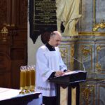 09.04.2020. Sandomierz. Wielki Czwartek. Msza Święta Krzyżma w Bazylice Katedralnej / Wojciech Kania