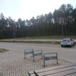 04.04.2020. Kielce. Stadion leśny. Parking / Karol Żak / Radio Kielce
