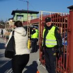 02.04.2020. Jędrzejów. Targowisko / Ewa Pociejowska-Gawęda / Radio Kielce