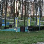 04.04.2020. Jędrzejów. Park przy ul. Barbary / Ewa Pociejowska-Gawęda / Radio Kielce