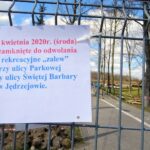 04.04.2020. Jędrzejów. Miejsce Rekreacyjne „Zalew” przy ul. Parkowej / Ewa Pociejowska-Gawęda / Radio Kielce