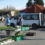 16.04.2020 Sędziszów. Targowisko miejskie / Ewa Pociejowska-Gawęda / Radio Kielce