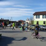 16.04.2020 Sędziszów. Targowisko miejskie / Ewa Pociejowska-Gawęda / Radio Kielce