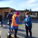 16.04.2020 Sędziszów. Targowisko miejskie / Ewa Pociejowska-Gawęda / Radio Kielce