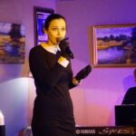 17.04.2020. Jędrzejów. Koncert „Przedstawienie niech trwa”. Na zdjęciu: Małgorzata Piszczek / Centrum Kultury w Jędrzejowie