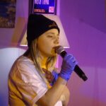 17.04.2020. Jędrzejów. Koncert „Przedstawienie niech trwa”. Na zdjęciu: Alicja Sipa / Centrum Kultury w Jędrzejowie