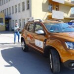 26.04.2020. Włoszczowa. Szpital powiatowy otrzymał od PZU samochód / Ewa Pociejowska-Gawęda / Radio Kielce