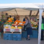 11.04.2020. Kielce. Targowisko Miejskie w Kielcach / Michał Kita / Radio Kielce