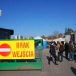 11.04.2020. Kielce. Targowisko Miejskie w Kielcach / Michał Kita / Radio Kielce