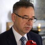 Na zdjęciu: Sławomir Kopacz, wójt gminy Bieliny / Fot. Piotr Kwaśniewski - Radio Kielce