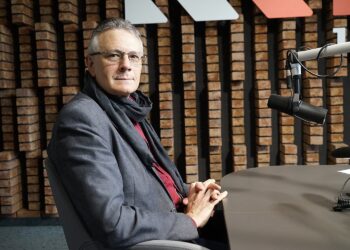 dr n. med. Wojciech Przybylski, lekarz ds. zakażeń szpitalnych, dyrektor Szpitala Specjalistycznego w Końskich / Robert Felczak / Radio Kielce