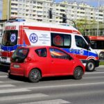 10.04.2020. Kielce. Kolizja na ul. Warszawskiej / Piotr Kwaśniewski / Radio Kielce