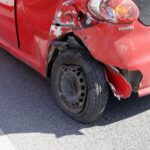 10.04.2020. Kielce. Kolizja na ul. Warszawskiej / Piotr Kwaśniewski / Radio Kielce