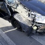 10.04.2020. Kielce. Kolizja na ul. Warszawskiej / Piotr Kwaśniewski / Radio Kielce