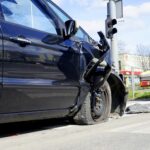 10.04.2020. Kielce. Kolizja na ul. Warszawskiej / Piotr Kwaśniewski / Radio Kielce