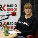 26.04.2020. Studio Polityczne Radia Kielce. Na zdjęciu: Katarzyna Czech-Kruczek - Platforma Obywatelska / Robert Felczak / Radio Kielce