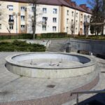 26.04.2020. Skarżysko. Fontanna na osiedlu Milica / Picasa / UM Skarżysko
