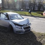 11.04.2020 Kielce. Kolizja na ul. Tarnowskiej / Jarosław Kubalski / Radio Kielce