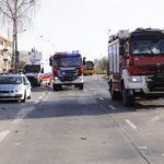 11.04.2020 Kielce. Kolizja na ul. Tarnowskiej / Jarosław Kubalski / Radio Kielce