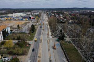 15.04.2020. Kielce. Ulica Zagnańska. Przebudowa / Jarosław Kubalski / Radio Kielce