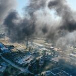 19.04.2020. Sitkówka-Nowiny. Pożar składowiska odpadów / Jarosław Kubalski / Radio Kielce