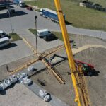 09.04.2020. Krasocin. Wiatrak typu „holender” / Jarosław Kubalski / Radio Kielce