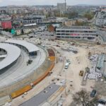 15.04.2020 Kielce. Remont dworca autobusowego / Jarosław Kubalski / Radio Kielce