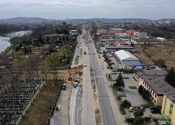 15.04.2020. Kielce. Ulica Zagnańska. Przebudowa / Jarosław Kubalski / Radio Kielce