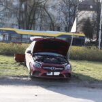 11.04.2020 Kielce. Kolizja na ul. Tarnowskiej / Jarosław Kubalski / Radio Kielce